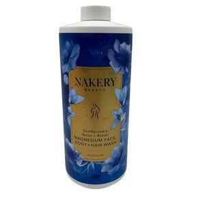 Nakery Beauty SkinRecovery Relax & Repair Magnesium Face Body & Hair Wash 33.8